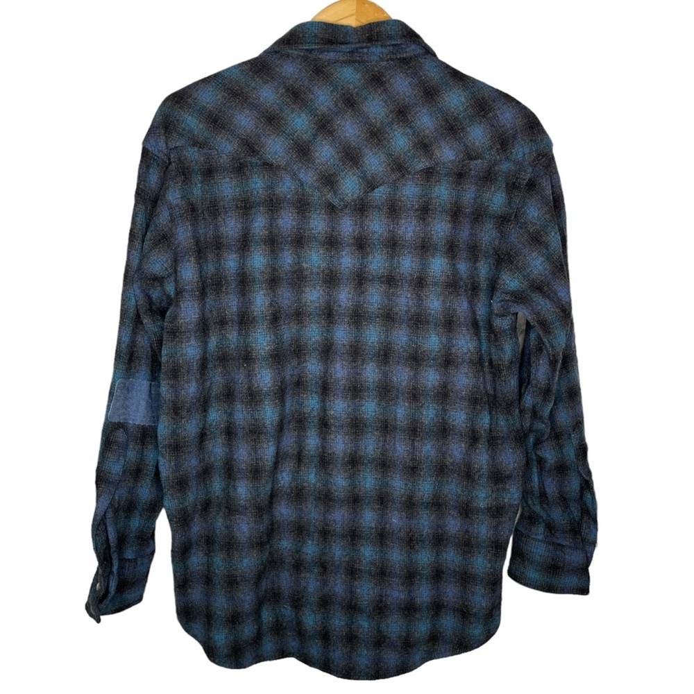 Pendleton Virgin Wool Flannel Button Down Plaid S… - image 2